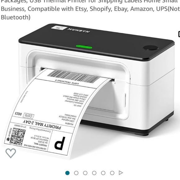 MUNBYN Thermal Shipping Label Printer - Picture 1 of 2